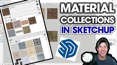 free sketchup material library